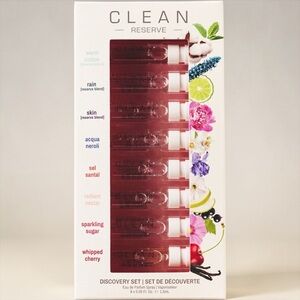 NWT Anthropologie Clean Beauty Reserve Travel Scents Discovery Set